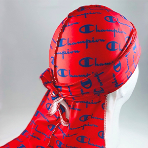 Wholesale Designer Fashion Custom Logo Silk Polyester Durag for Men - China  High Quality Durags and Durags and Bonnets Silk price