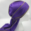 Polyester Solid Durag Purple